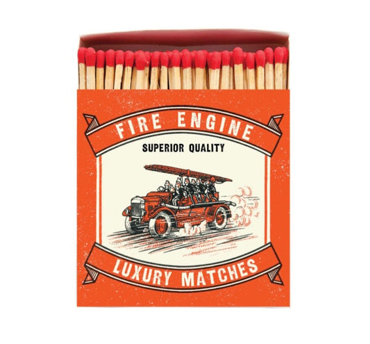 Fire Engine Square Matchbox
