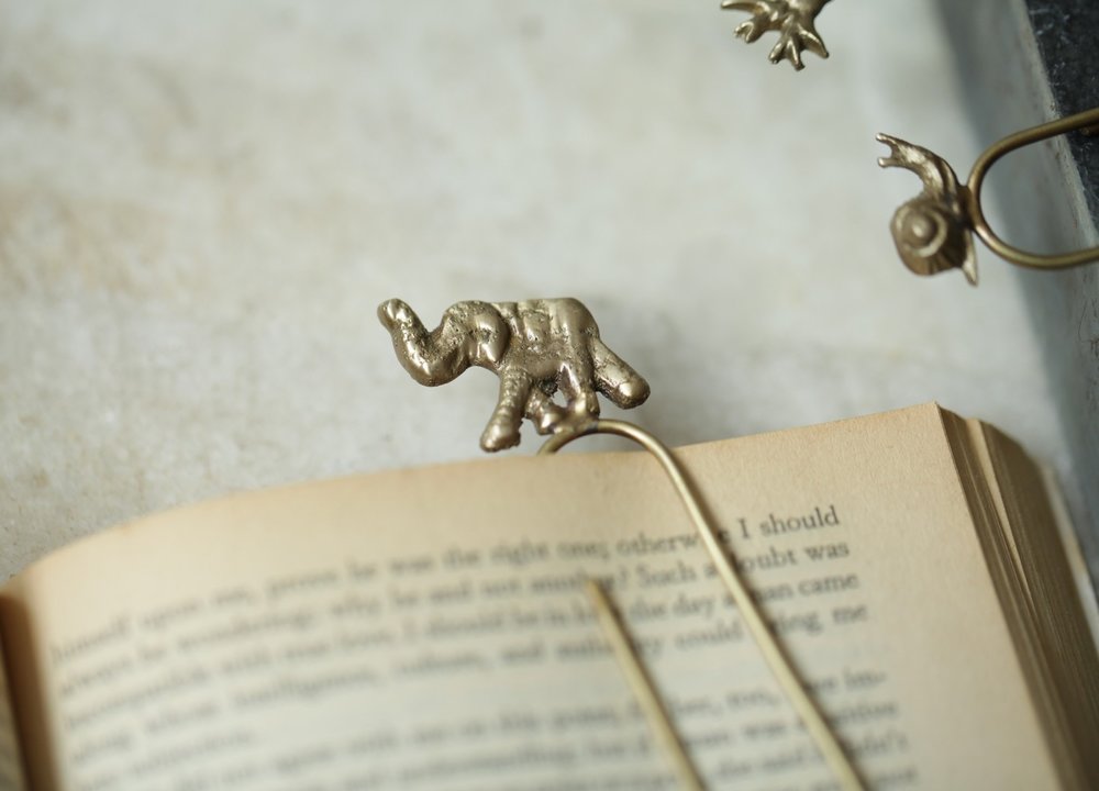 Brass Animal Paperclips - Set of three