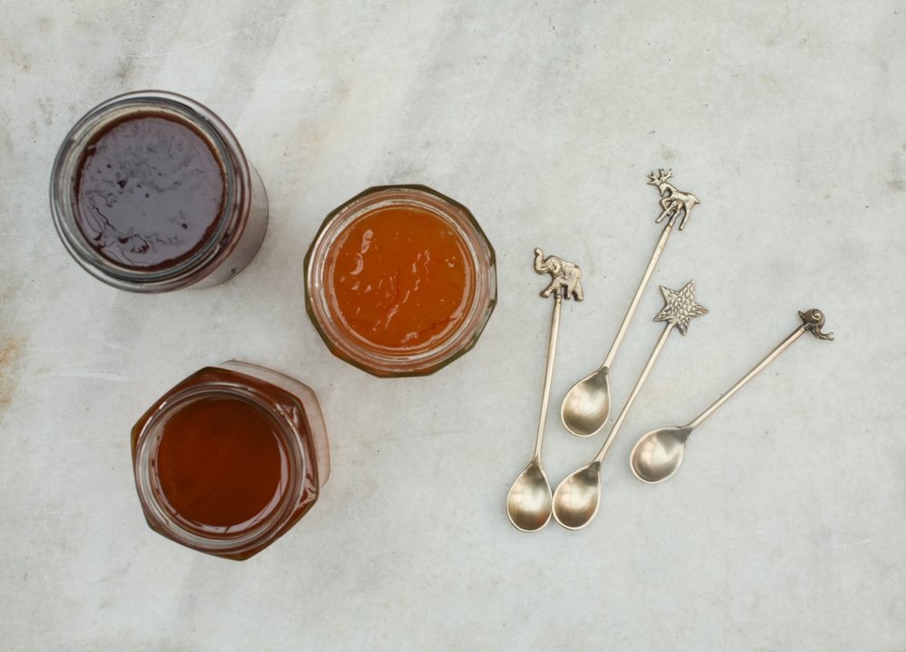 Brass Jam/Chutney Spoons